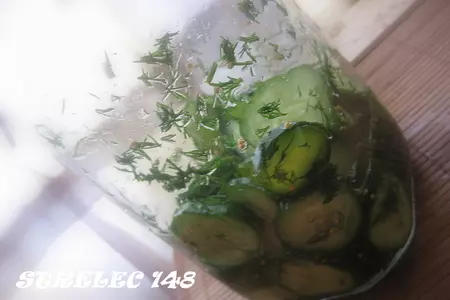Огурчики в медово-укропном маринаде.: шаг 3