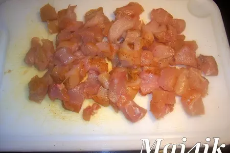 Курочка под шубкой в сливочно-горчичном маринаде: шаг 1