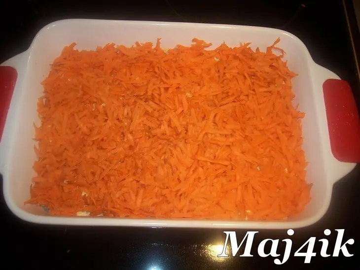 Курочка под шубкой в сливочно-горчичном маринаде: шаг 4