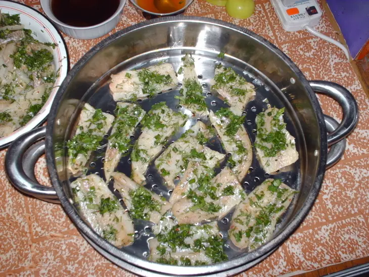 Рыба в мантнице: шаг 3