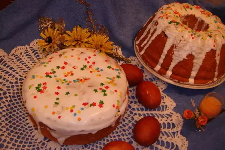 Кулич  пасхальный: шаг 5