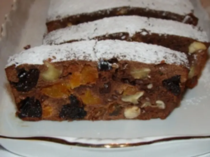 Кекс с сухофруктами и орехами: шаг 6