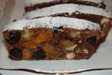 Кекс с сухофруктами и орехами: шаг 6