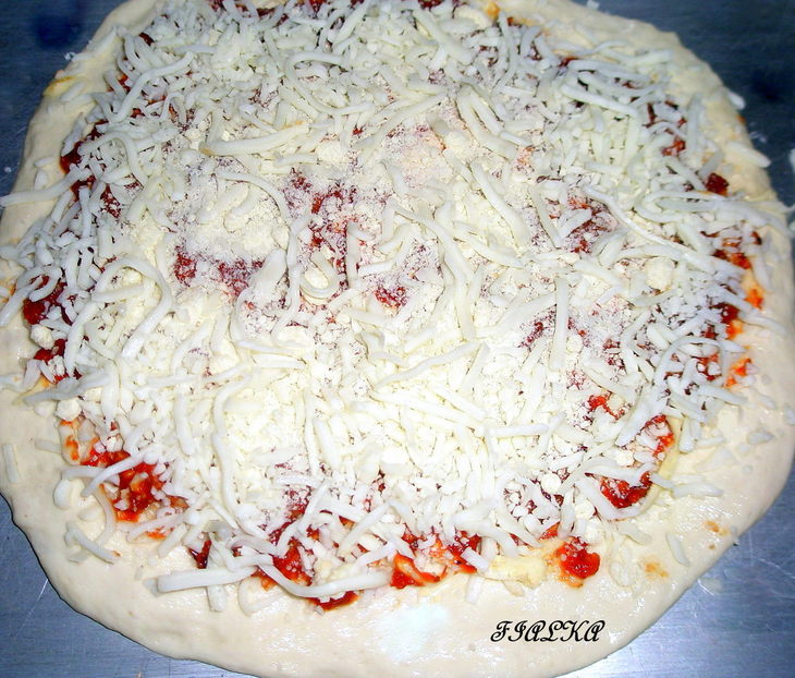 Пицца "маргарита": шаг 1