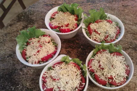 Салат-коктейль с креветками: шаг 6