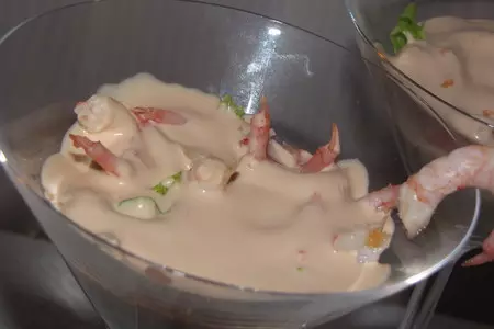 Креветочный коктейль: шаг 1