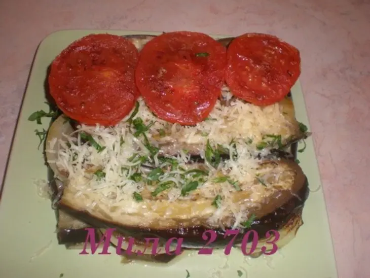 «пианино» салат из печеных овощей с сыром и гренками: шаг 3