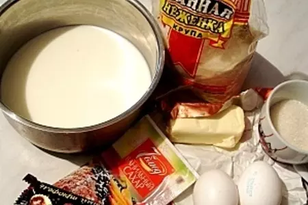 Нежное суфле из ...... ....  манки.: шаг 1