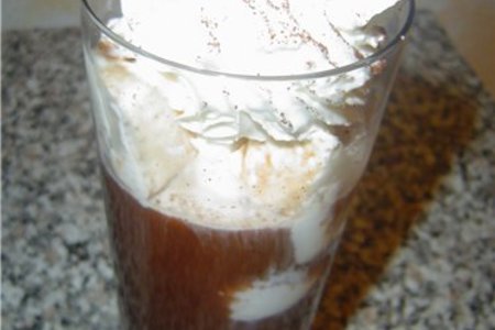 Кофе с мороженым-eiskaffee: шаг 2