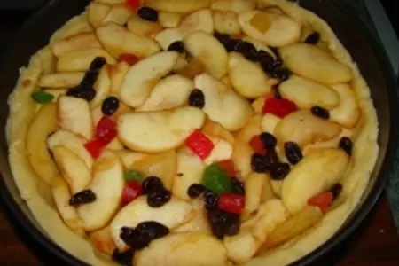 Пирог рассыпчатый яблочный: шаг 6