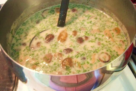 Бархатный грибной суп: шаг 5