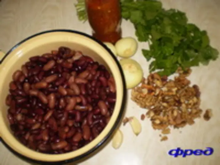 Острая закуска к мясу: шаг 1