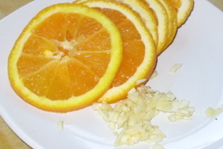 Индейка в беконе с апельсиновым соусом: шаг 2