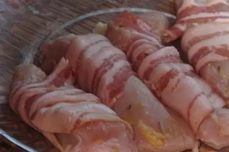 Индейка в беконе с апельсиновым соусом: шаг 3
