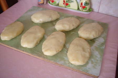 Картофельные зразы с печенью и брынзой: шаг 7