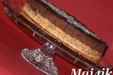 Торт "шоколадный крем на ореховой основе"(без муки): шаг 7