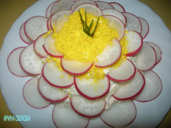 Очередной цветочек  "кувшинка": шаг 3