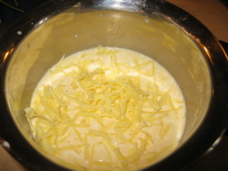 Картофель "дофин" с двумя видами сыра и паприкой: шаг 2