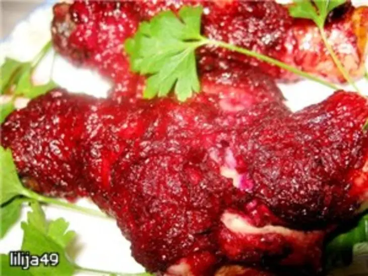 Курочка "в красной шубке": шаг 5