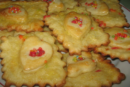 Пирожки с яблоками и печенье из хрущевского теста.: шаг 8