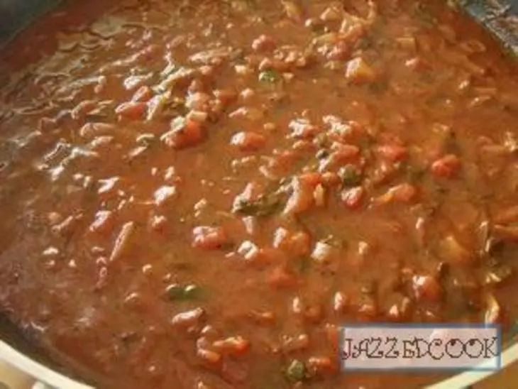Shrimp uvetsi - креветки юветси: шаг 2
