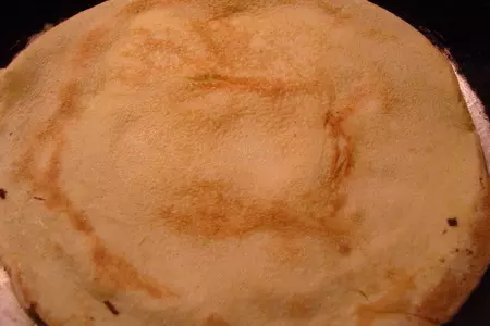 Омлетные блинчики со шпинатом: шаг 1