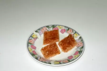 Кокосовые ромбы.: шаг 3