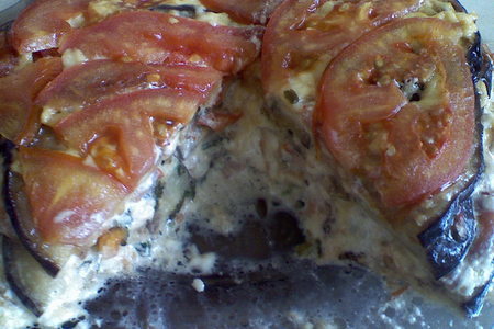 Запеченая баклажановая закуска с сыром(фото): шаг 6