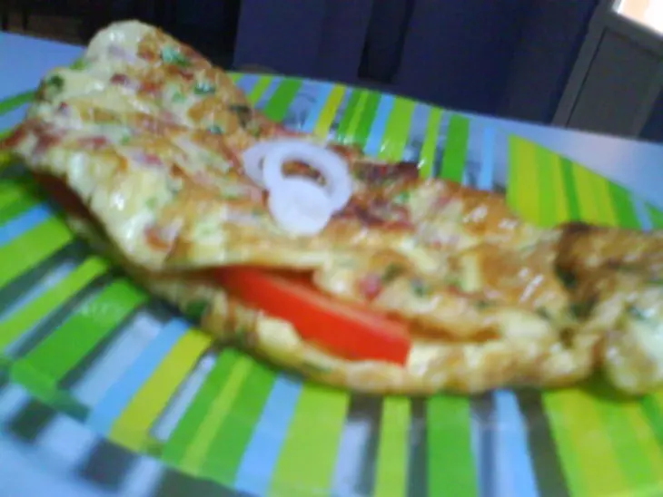 Omlet: шаг 1