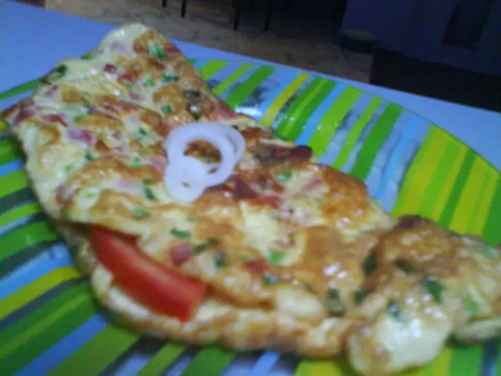 Omlet: шаг 2