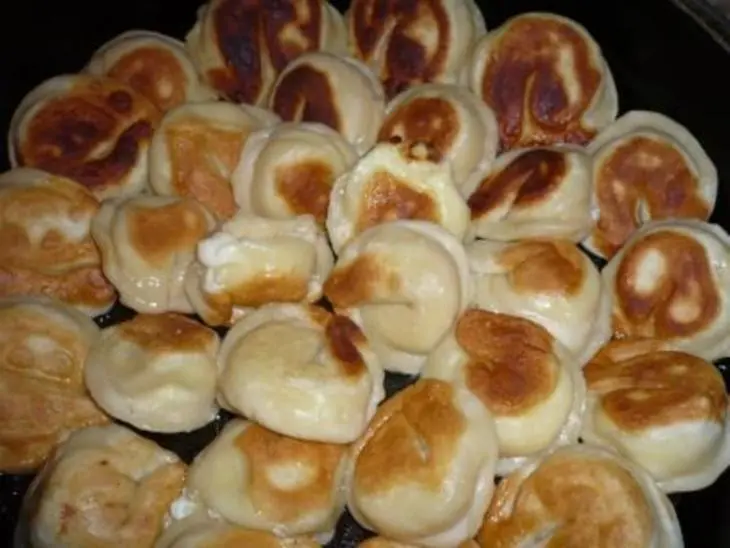 Вареники с фетой и козьим сыром: шаг 3