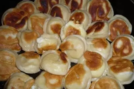 Вареники с фетой и козьим сыром: шаг 3