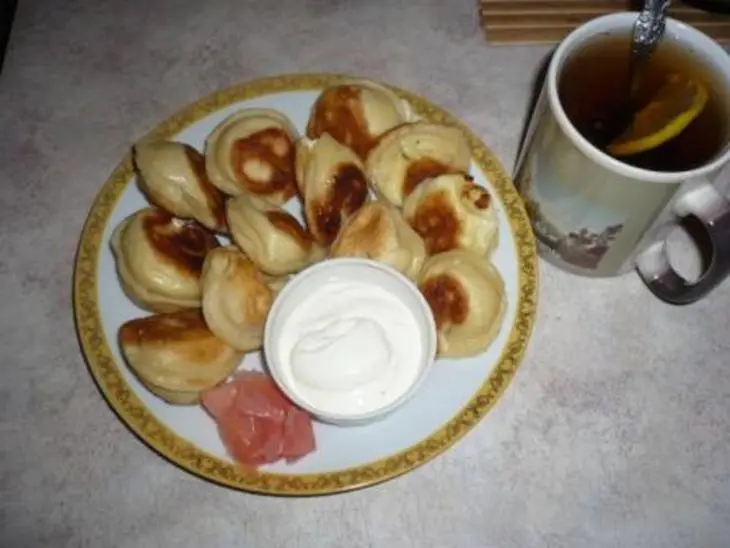 Вареники с фетой и козьим сыром: шаг 4