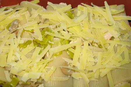 Канеллони с курицей и грибами: шаг 6