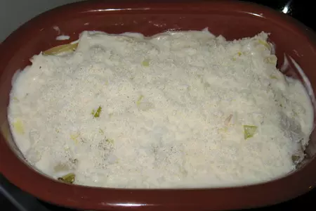 Канеллони с курицей и грибами: шаг 7