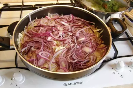 Гусь запеченный с капустой: шаг 5