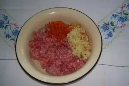 Котлетки с овощами: шаг 1