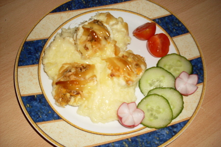 Kartofel"kuroczka rjaba": шаг 2