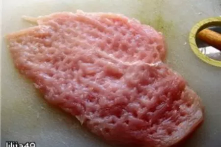 Рулетики из куриной грудки "светофор": шаг 1