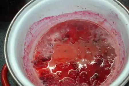 Сом под клюквенным соусом: шаг 3