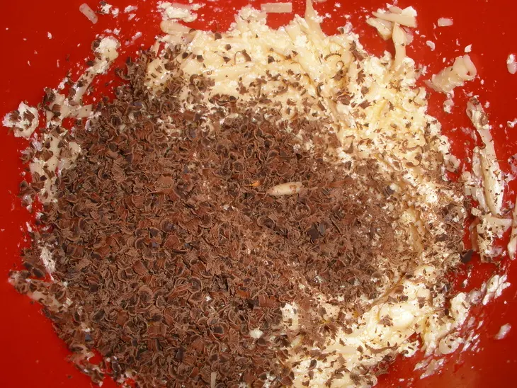 Брауниз с сыром: шаг 1