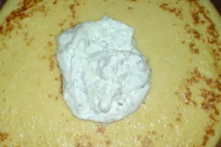 Блинчики спаржевые с начинкой из спаржи и копчёной рыбы: шаг 6