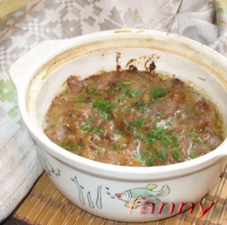 Говядина с белыми грибами: шаг 6