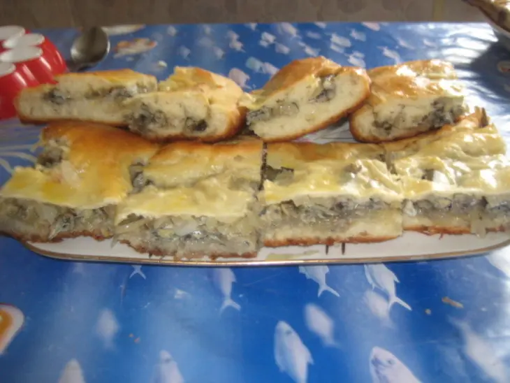 Пироги по-уральски с рыбой // мясом: шаг 2