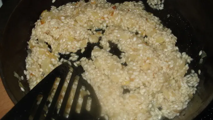 Risotto со спаржей "весеннее": шаг 2