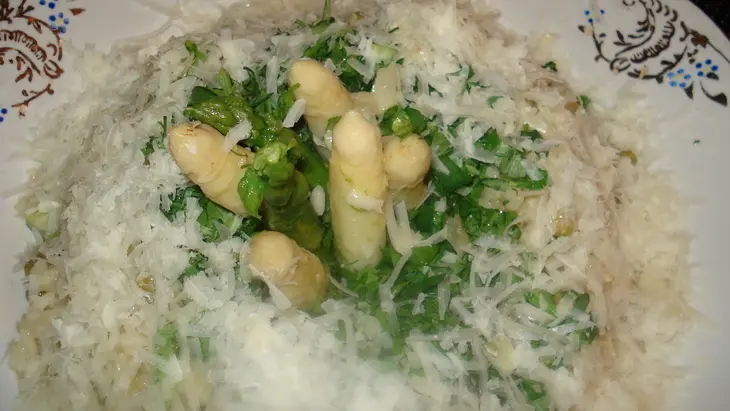 Risotto со спаржей "весеннее": шаг 4