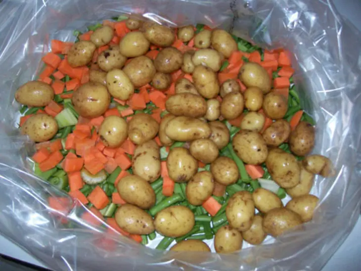 Курочка с ананасом и овощами. для тех, кто на диете и не только: шаг 2