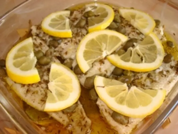 Треска с розмарином и каперсами: шаг 3