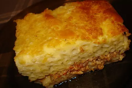 Мясная запеканка"пастицио" классическая: шаг 5