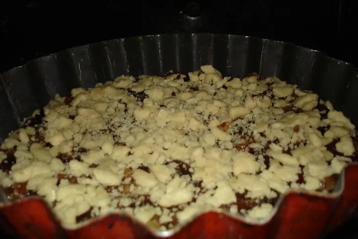 Пирог с финиками 3 в 1(быстро, вкусно, просто): шаг 3